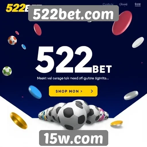 Ofertas promocionais disponíveis em 522bet.com