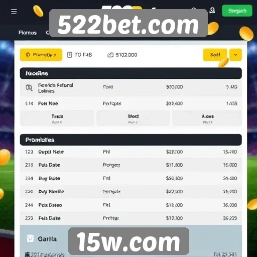 Avaliação de bônus e promoções no 522bet.com